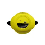Parlante mini portatil Bluetooth con doble parlante. Diseño de perro. Nisuta NSPA81BP Amarillo