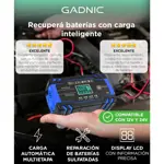 Cargador de Batería Inteligente Gadnic Automatico 12v 8a 24v 4a 