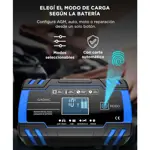 Cargador de Batería Inteligente Gadnic Automatico 12v 8a 24v 4a 