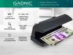 Detector de Billetes Falsos Gadnic Con Detección UV