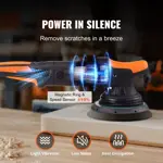 Pulidora Orbital Vevor 6 6 Velocidades Para Autos