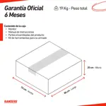 Bicicleta Spinning Randers ARG-820SP 6 Kg 