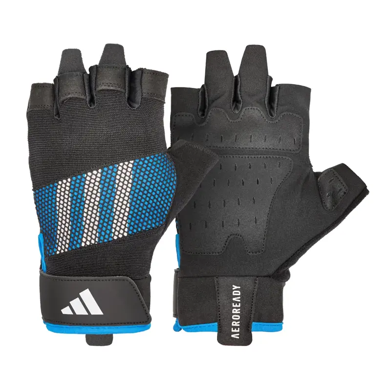 Guantes de Entrenamiento Performance Azul Adidas Fitness