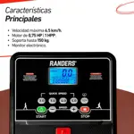 Cinta Motorizada Randers ARG-380 6.5 km/h