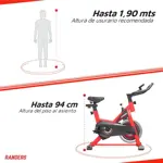 Bicicleta Fija Spinning Randers ARG-845SP 6Kg