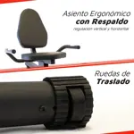 Bicicleta Fija Horizontal ARG-2534 Randers Mangetica Regulable