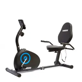 Bicicleta Fija Horizontal Arg2534  Mangetica Regulab...