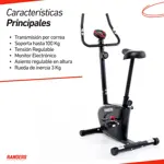 Bicicleta magnética vertical Randers ARG-160