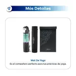 Mat Yoga Antideslizante 5mm Colchonetas Ejercicio Pilates Diseño Mandala Violeta Waggs