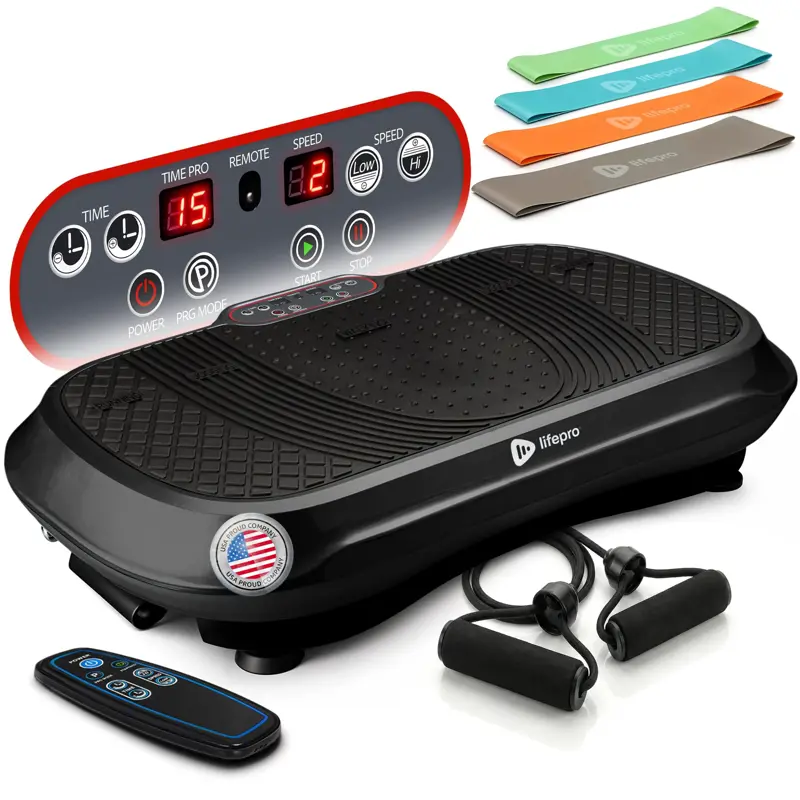 Placa Vibración Lifepro Waver 99 Velocidades Bandas