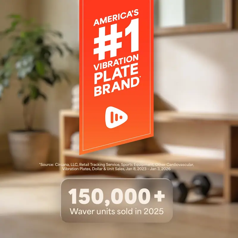 Placa Vibración Lifepro Waver 99 Velocidades Bandas