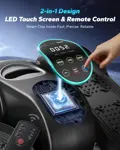 Elíptica Eléctrica Debajo Del Escritorio MERACH MR-E32 12 Velocidades Motor 60W Con Control Remoto