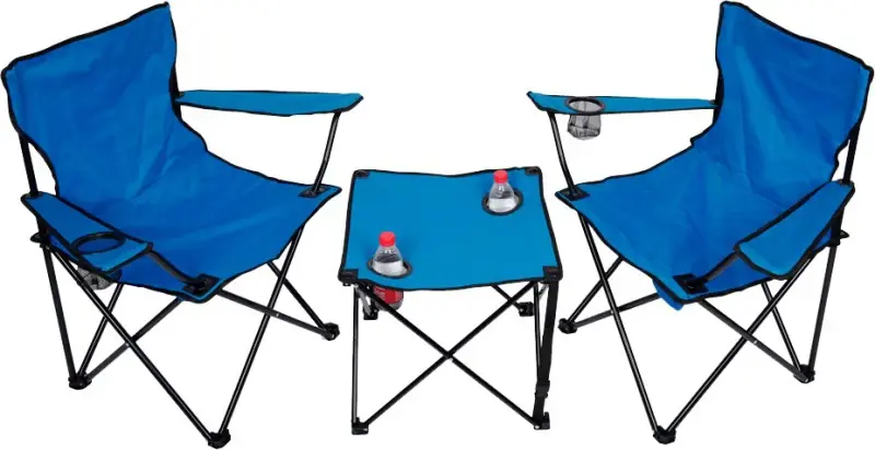 SET SILLAS MESA PLEG CAMPING CAMP0014 GADNIC