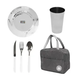 Set Lunchera Vajilla Aire Libre