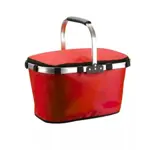 Canasta Lunchera Termica Plegable Picnic Rojo