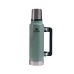 TERMO STANLEY CLASICO 1.4LTS ASA PLEGABLE - VERDE