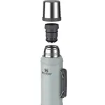 Termo Stanley Clasico 950Ml Con Manija - Silver