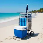Carrito De Playa Mor 2499 Con Extensión Para Conservadora
