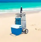 Carrito De Playa Mor 2499 Con Extensión Para Conservadora