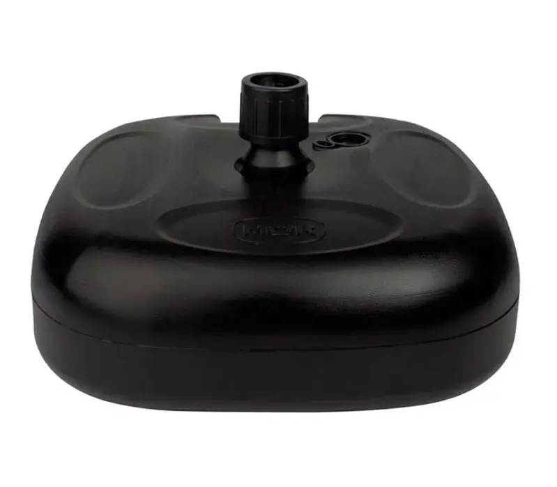 Base Plástica Para Sombrillas Mor Rellenable Arena/Agua 18kg