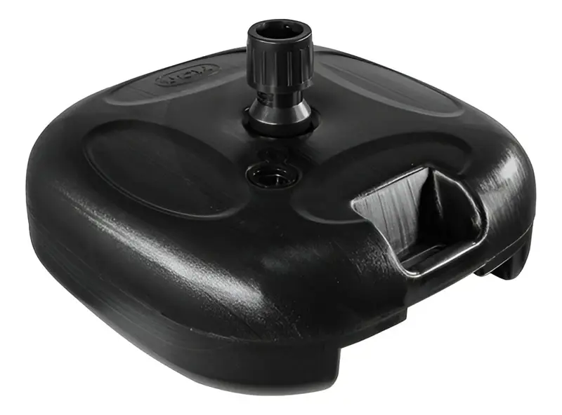 Base Plástica Para Sombrillas Mor Rellenable Arena/Agua 18kg