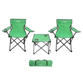Set De Camping Con Mesa + Sillas S2...