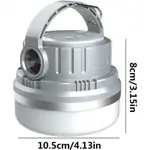 Lampara Camping Farol Colgante Recargable Solar Usb