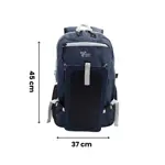 Mochila Estilo Libre Outdoor Con Carga Solar Azul