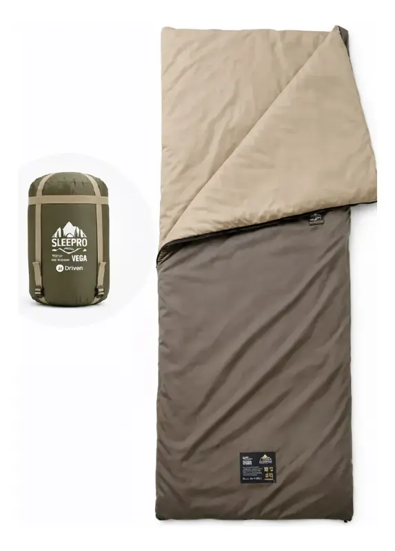 Bolsa De Dormir Driven Vera Ligera Impermeable 6 A 18 Grados