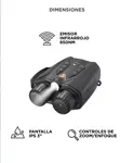 Binoculares Digitales Gadnic Visión Nocturna 800 m Pantalla IPS