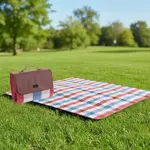 Lona Playera Impermeable Portatil Waggs Manta Picnic Camping Tricolor