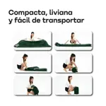 Bolsa de dormir Térmica Impermeable Waggs Extensible Camping Rojo