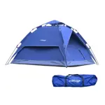 Carpa Gazebo Autoarmable Waggs Impermeable 4 Personas Azul