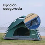 Carpa Gazebo Autoarmable Waggs Impermeable 4 Personas Azul