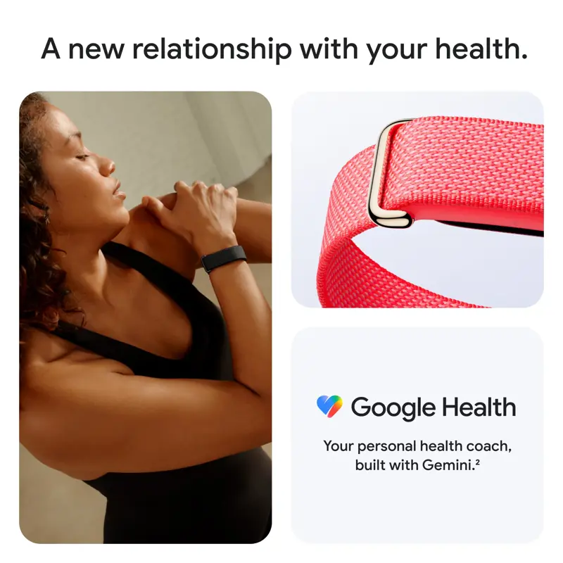Rastreador de actividad Fitbit Air sin pantalla, ritmo cardíaco y sueño