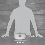 Juego de utensilios de cocina STANLEY Even Heat Essential de 4 piezas para acampar