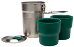 Set de cocina STANLEY Adventure Nesting de dos tazas con 2 vasos de 295 ml
