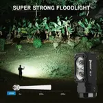 Linterna WUBEN E7 1800 lúmenes recargable con imán IP68