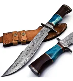 Cuchillo Bowie Bk41 De Acero De Dam...