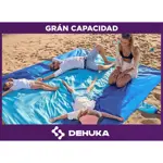Manta De Playa A Prueba De Arena, Ligera Y Plegable Con Bolsa Incluida Dehuka