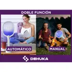 Matamoscas Eléctrico 3 En 1 Recargable Con Luz Nocturna Y Trampa Usb 800mah Dehuka