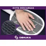Matamoscas Eléctrico 3 En 1 Recargable Con Luz Nocturna Y Trampa Usb 800mah Dehuka