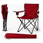 Silla Director de Camping – Roja Premium Reforzada