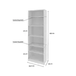 Biblioteca Centro Estant Blanco 6001BL