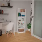 Biblioteca Centro Estant Blanco 6001BL