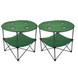 Kit X2 Mesas Plegables De Camping P...