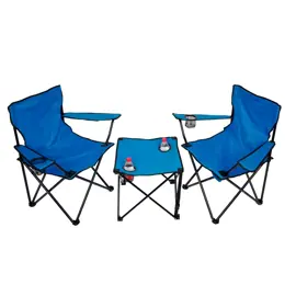 Set Sillas Y Mesa  Para Camping Plegables