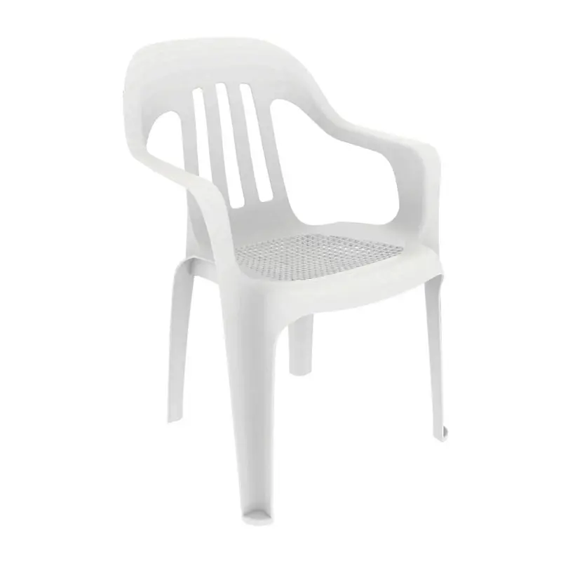 SILLA PLASTICA PASADENA GARDEN LIFE BLANCA