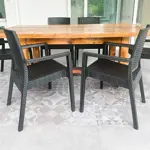 SILLON MILANO GARDEN LIFE NEGRO