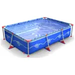 Pileta Estructural Rectangular SOL 300 FUN PLAY - 3x2,2x0,7 m 4600 Litros Lona 